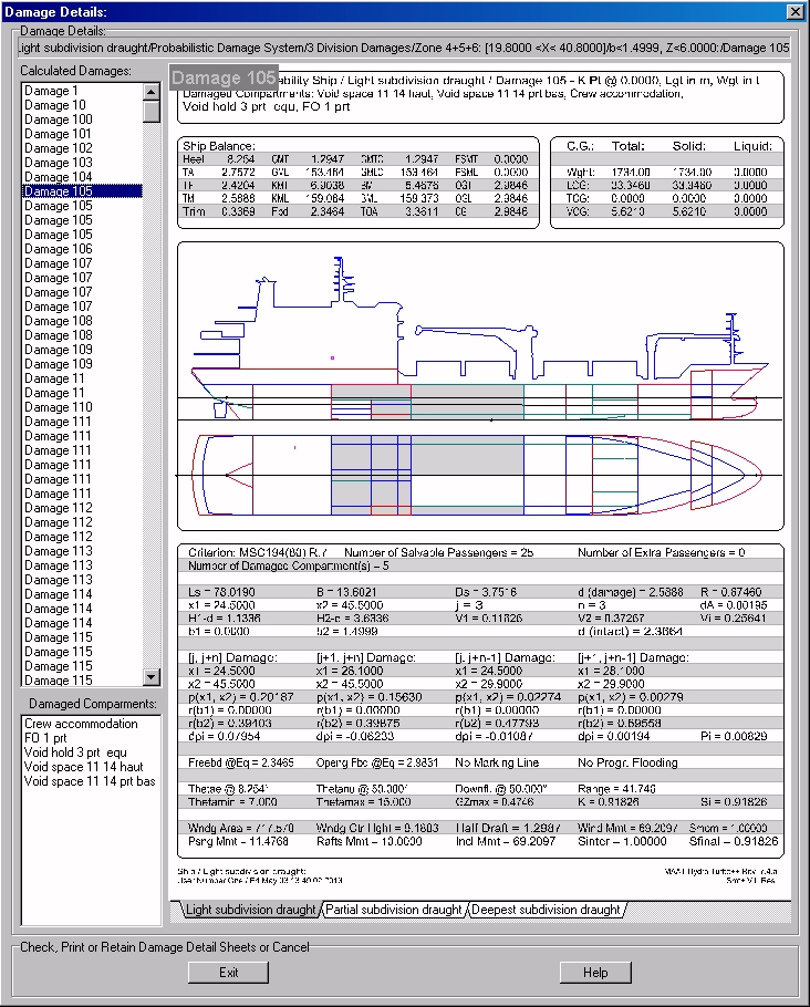 Damage Analysis DB