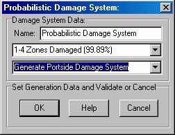 Damage System Generation Parameters